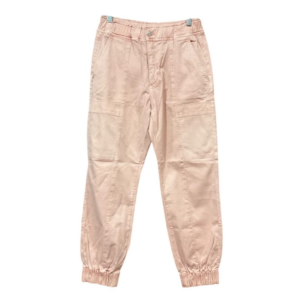 DL1961 Laura Jogger Pants High Rise 26 Pink NWOT